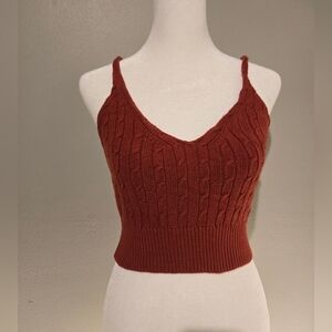 Kendall & Kyle knit sweater crop top